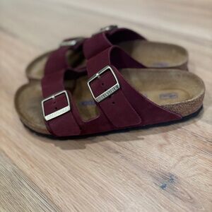 BIRKENSTOCK Arizona Big Buckle Suede Leather